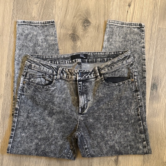 1822 Denim Denim - 1822 Denim Charcoal Skinny Jeans